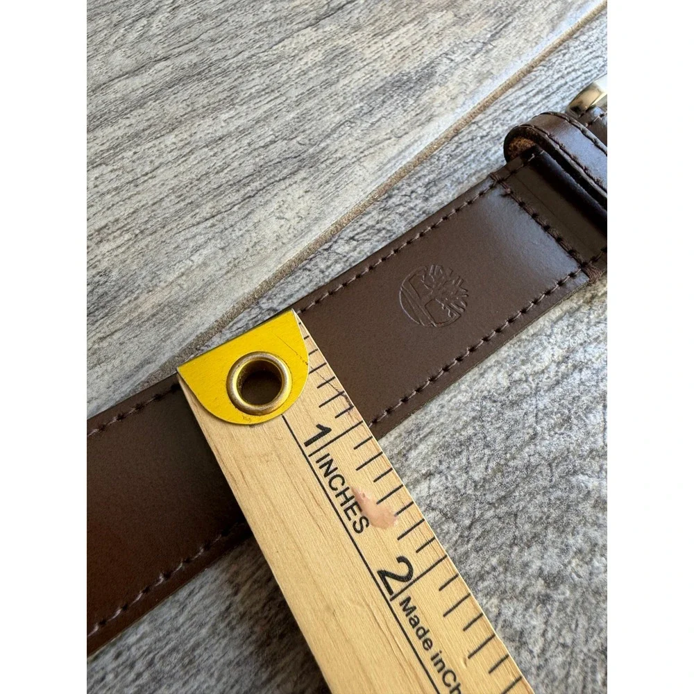 Genuine Leather Belt 38 Brown Classic Made in USA Mens Western‎ Dress Casual